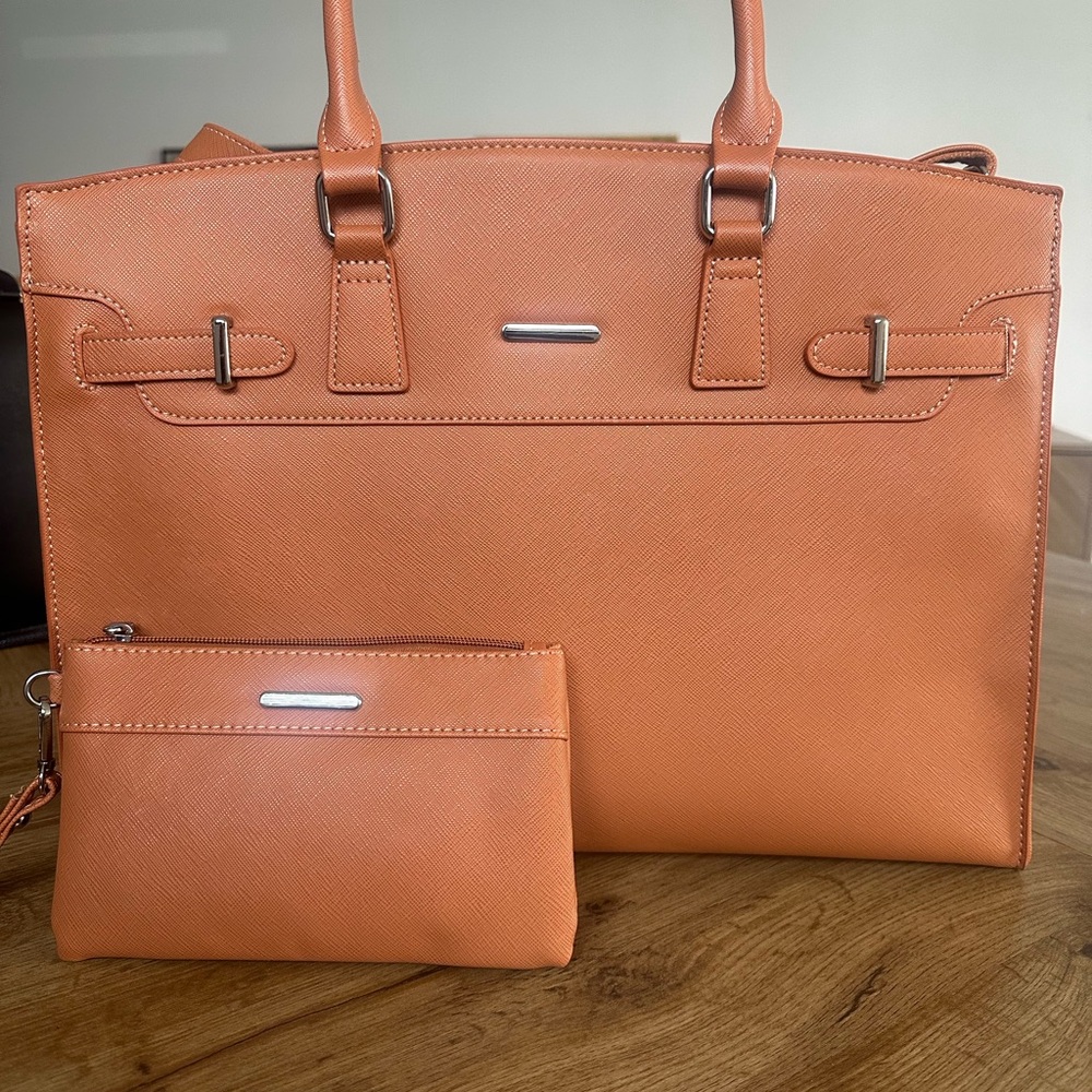 Elegant burnt orange women's set